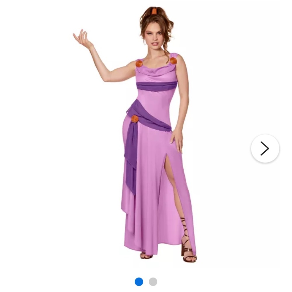 DISNEY MEGARA HALLOWEEN COSTUME-NWT